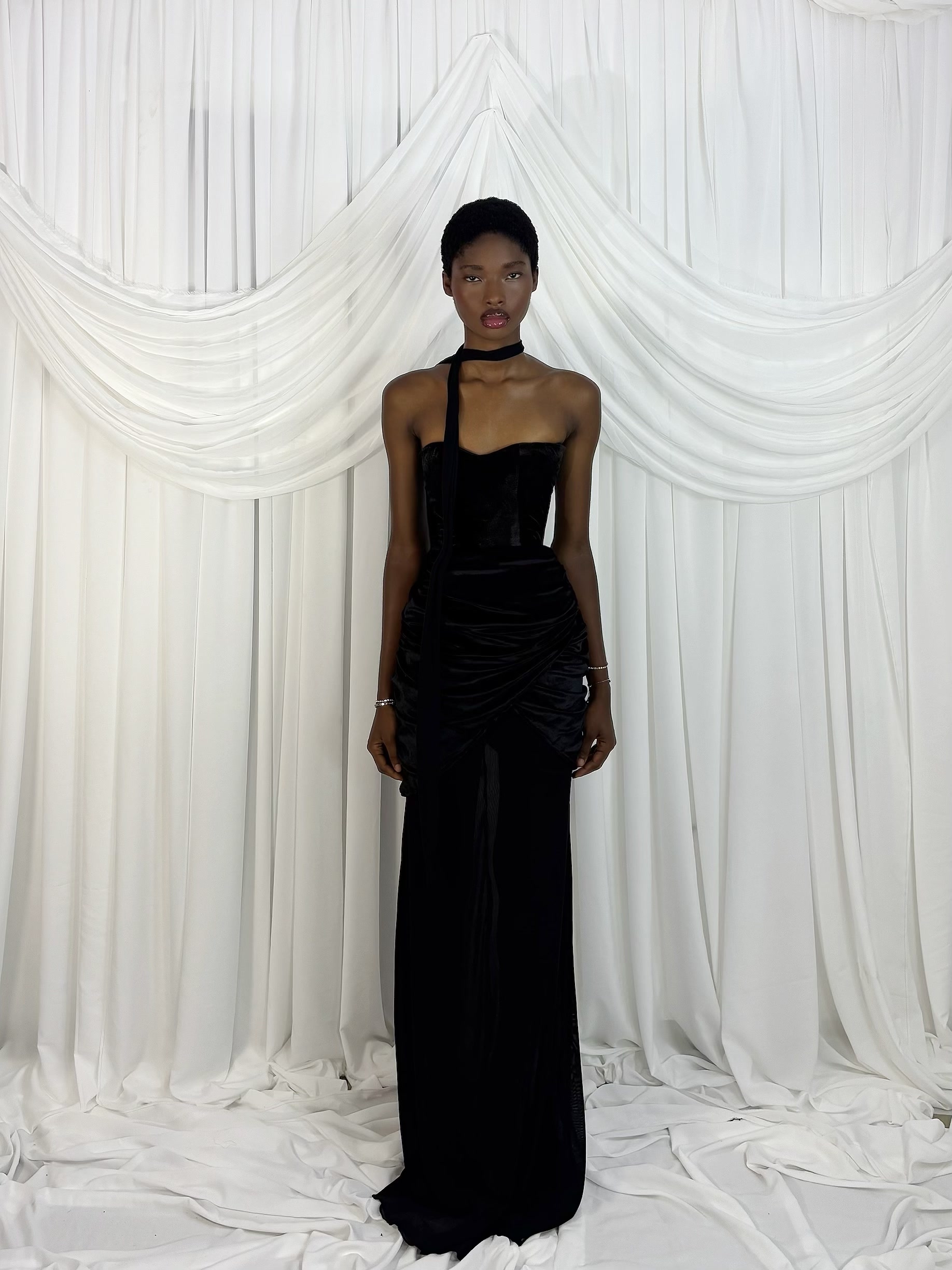 Full-length studio portrait from the daylight capsule